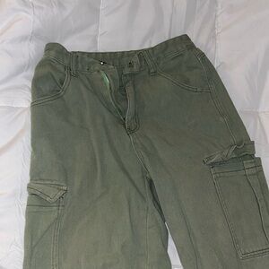 Green Cargo pants